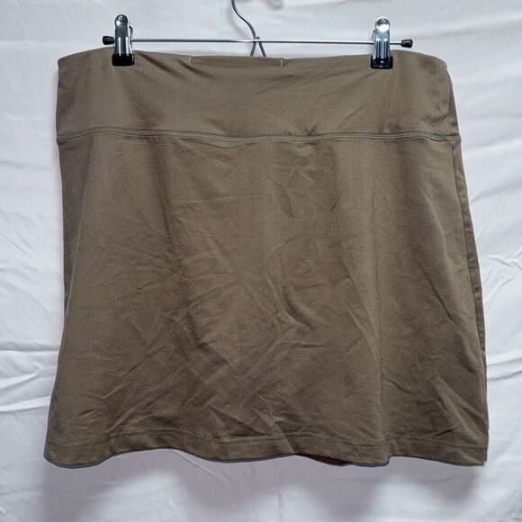 Sahalie Brown Workout Skort | Sz L - Picture 4 of 6